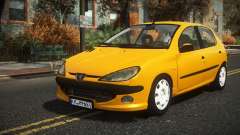 Peugeot 206 Kacofa para GTA 4