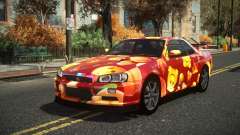 Nissan Skyline R34 Cusvar S3 para GTA 4