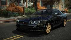 Nissan Skyline R34 Nazuxy S2 para GTA 4