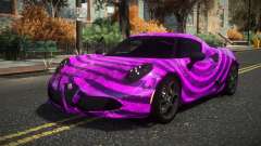 Alfa Romeo 4C Nukeem S13 para GTA 4