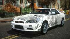 Nissan Skyline R34 Drujo S12 para GTA 4