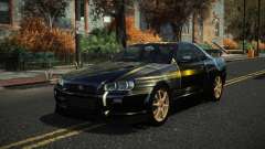 Nissan Skyline R34 Nazuxy S13 para GTA 4