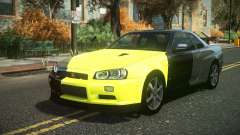 Nissan Skyline R34 Cusvar S9 para GTA 4