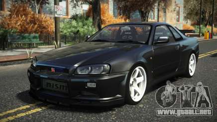 Nissan Skyline R34 Hdory para GTA 4