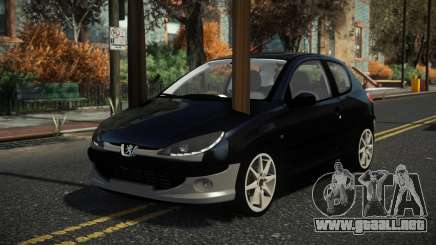 Peugeot 206 Zaserf para GTA 4