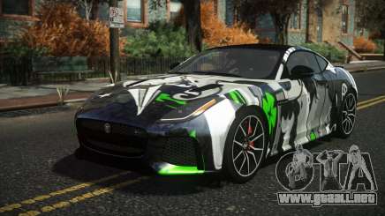 Jaguar F-Type Burza S6 para GTA 4