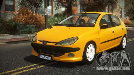 Peugeot 206 Kacofa para GTA 4