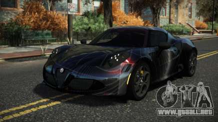 Alfa Romeo 4C Gravuz S4 para GTA 4