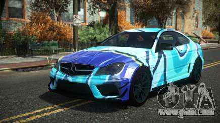 Mercedes-Benz C63 AMG Hugrax S11 para GTA 4
