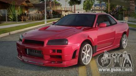 Nissan Skyline R34 WBR para GTA San Andreas