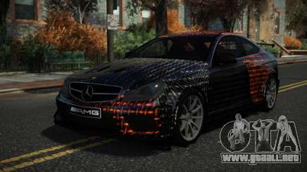 Mercedes-Benz C63 AMG Axury S1 para GTA 4