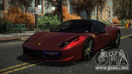 Ferrari 458 Kamdeki para GTA 4