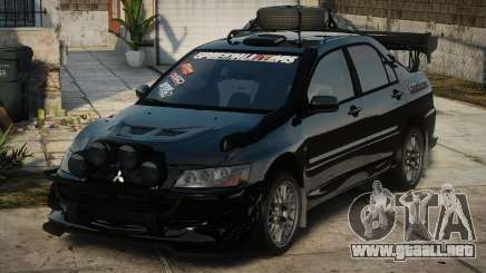 Mitsubishi Lancer VI Blek Version para GTA San Andreas
