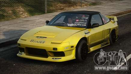 Nissan SX Yellow para GTA San Andreas