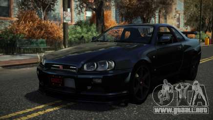 Nissan Skyline R34 Wecami para GTA 4