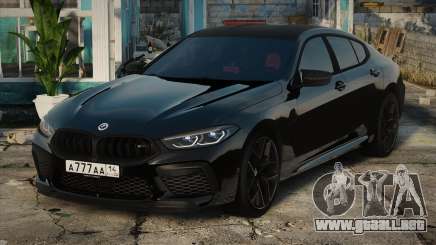 BMW M8 Competition Gran Coupe Black para GTA San Andreas