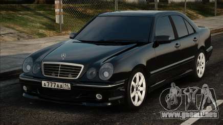 Mercedes-Benz E420 W210 Black para GTA San Andreas