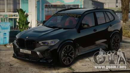 BMW X5M 2020 Blek para GTA San Andreas