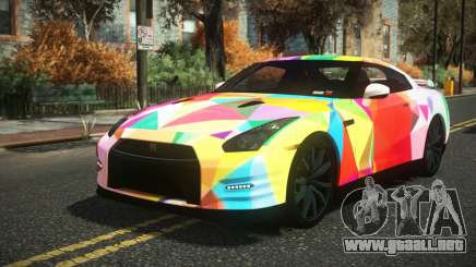 Nissan GT-R Dafhu S5 para GTA 4
