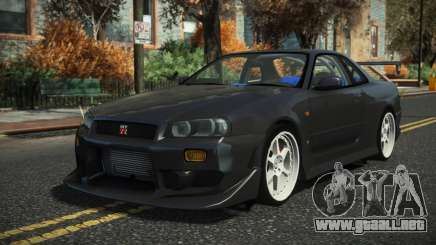 Nissan Skyline R34 Tomedi para GTA 4