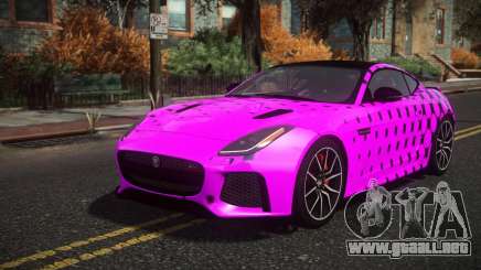 Jaguar F-Type Burza S8 para GTA 4