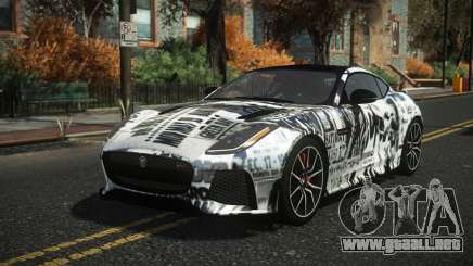 Jaguar F-Type Burza S7 para GTA 4