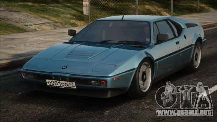 Bmw M1 Stock para GTA San Andreas
