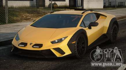 Lamborghini Huracan Sterrato Yellow para GTA San Andreas