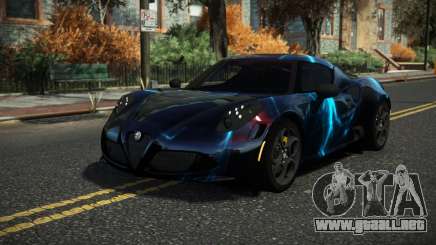 Alfa Romeo 4C Gravuz S6 para GTA 4