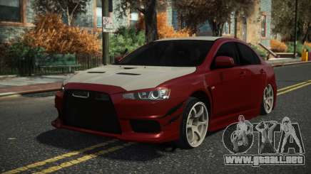 Mitsubishi Lancer Evolution X Volch para GTA 4