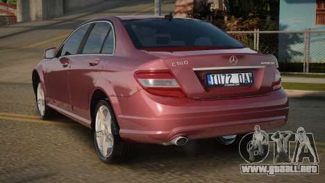 Mercedes-Benz W204 C180 AMG Kompressor para GTA San Andreas