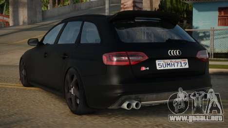 Audi S4 V1.1 para GTA San Andreas