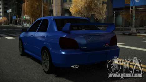 Subaru Impreza Vusaru para GTA 4