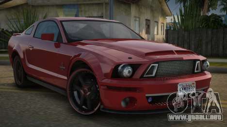 Shelby GT500 2007 para GTA San Andreas