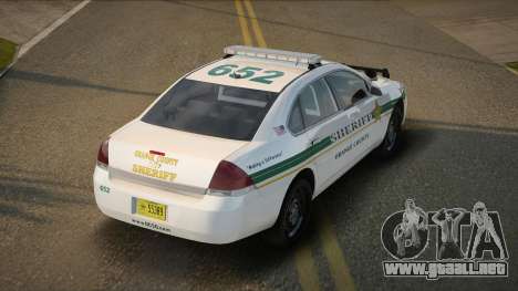 Chevrolet Impala OCSO Modified para GTA San Andreas
