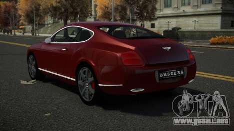 Bentley Continental Begym para GTA 4
