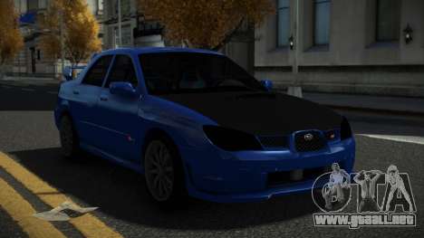 Subaru Impreza Vusaru para GTA 4