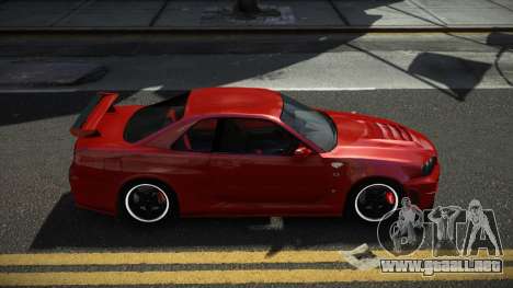 Nissan Skyline R34 Dyrolsa para GTA 4