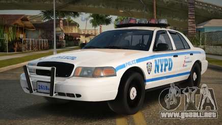 2011 Ford Cown vic NYPD para GTA San Andreas