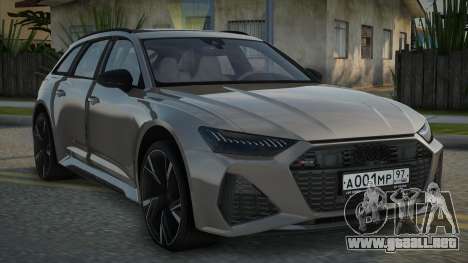 Audi RS6 V2.2 para GTA San Andreas