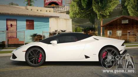 Lamborghini Huracan LP610 Lageis para GTA San Andreas