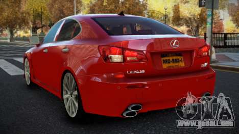 Lexus IS-F Ferkilo para GTA 4