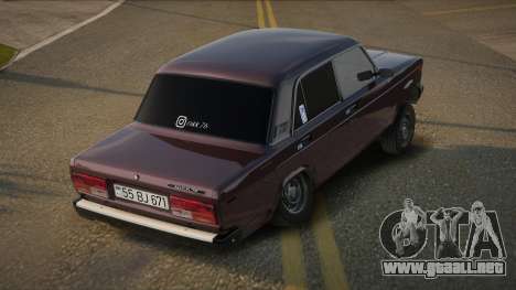 Vaz 2107 Aze Style para GTA San Andreas