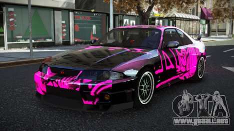 Nissan Skyline R33 Tixol S11 para GTA 4