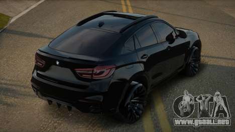 BMW X6 Masthliren para GTA San Andreas