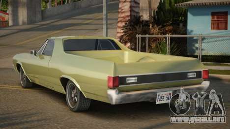 1971 El Camino para GTA San Andreas