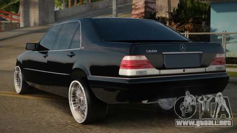 Mercedes-Benz S600 V12 Mafia para GTA San Andreas