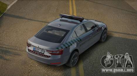 Skoda SuperB 2018 Nemzeti Ado-es Vamhivatal para GTA San Andreas