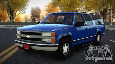 Chevrolet Suburban Jutrehu para GTA 4