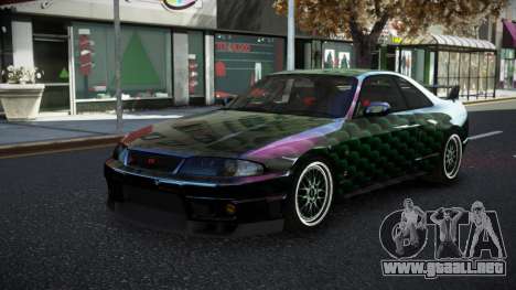 Nissan Skyline R33 Tixol S10 para GTA 4